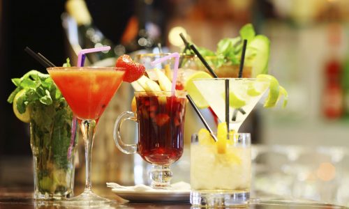 Colorful cocktails Colorful cocktails close up